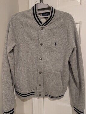Polo Ralph Lauren Gray Boys Jacket -Size 14/16 - EUC